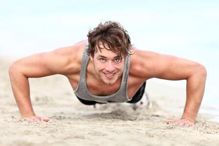 Push-ups to lose weight
